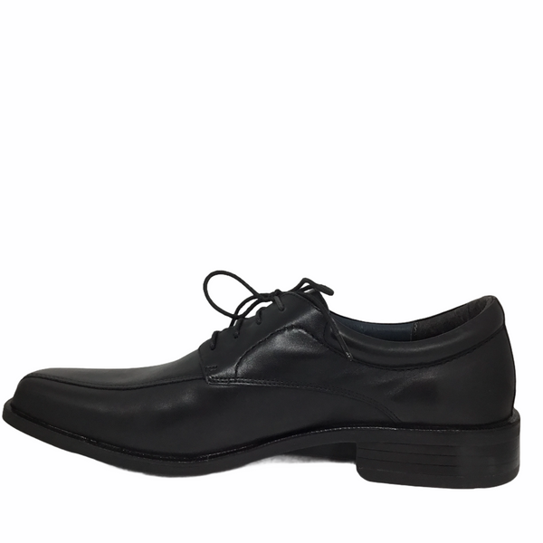 Slatters Hampton Black Leather Shoe