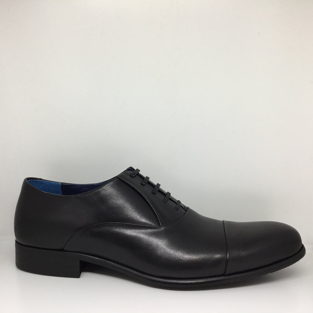 Wild Rhino Albert Black Leather Shoe
