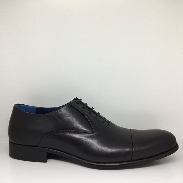 Wild Rhino Albert Black Leather Shoe