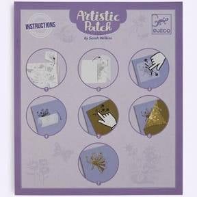 Artistic Patch Glitter Activity