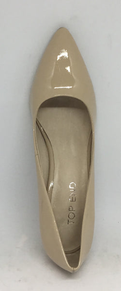Top End Kamil Nude Patent Heel