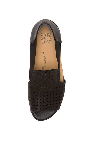 Ziera Doshie Black Leather