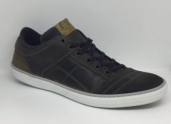 Wild Rhino Cody Grey Mens Leather Shoe