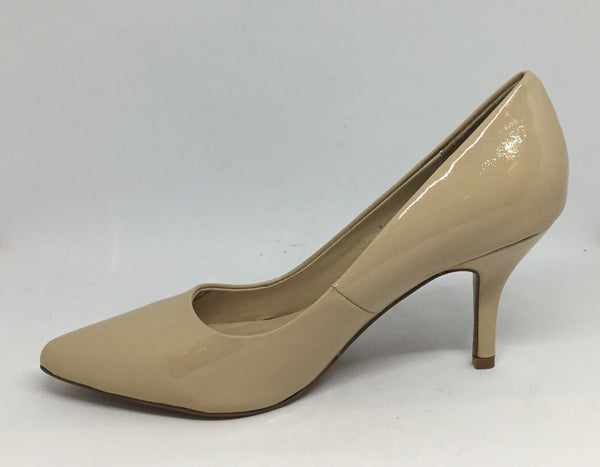 Top End Kamil Nude Patent Heel
