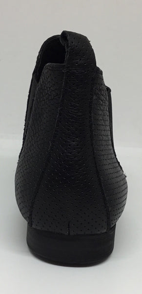 Django & Juliette Global Leather Ankle Boot ~ 4 Colours ~ Black ~ Grey ~ Cognac ~ Red