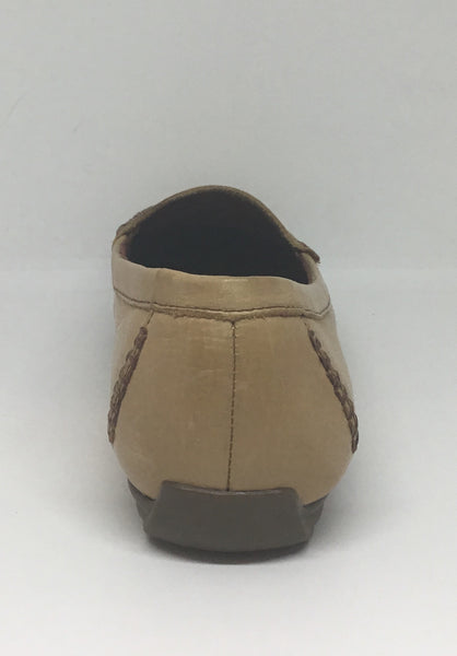 Naturalizer Kellyn Classic Dark Venom Sand Leather Loafer Moccasin