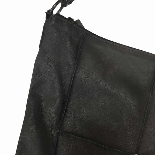 Modapelle Black Leather Bag 3830