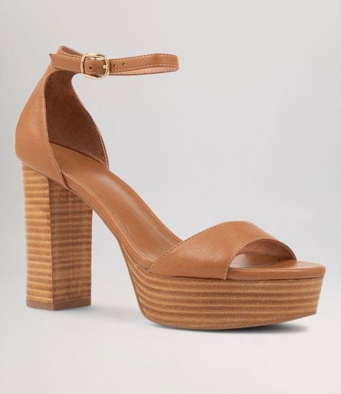 Mollini Azurra ~ 2 Colours ~ Tan ~ Black Leather