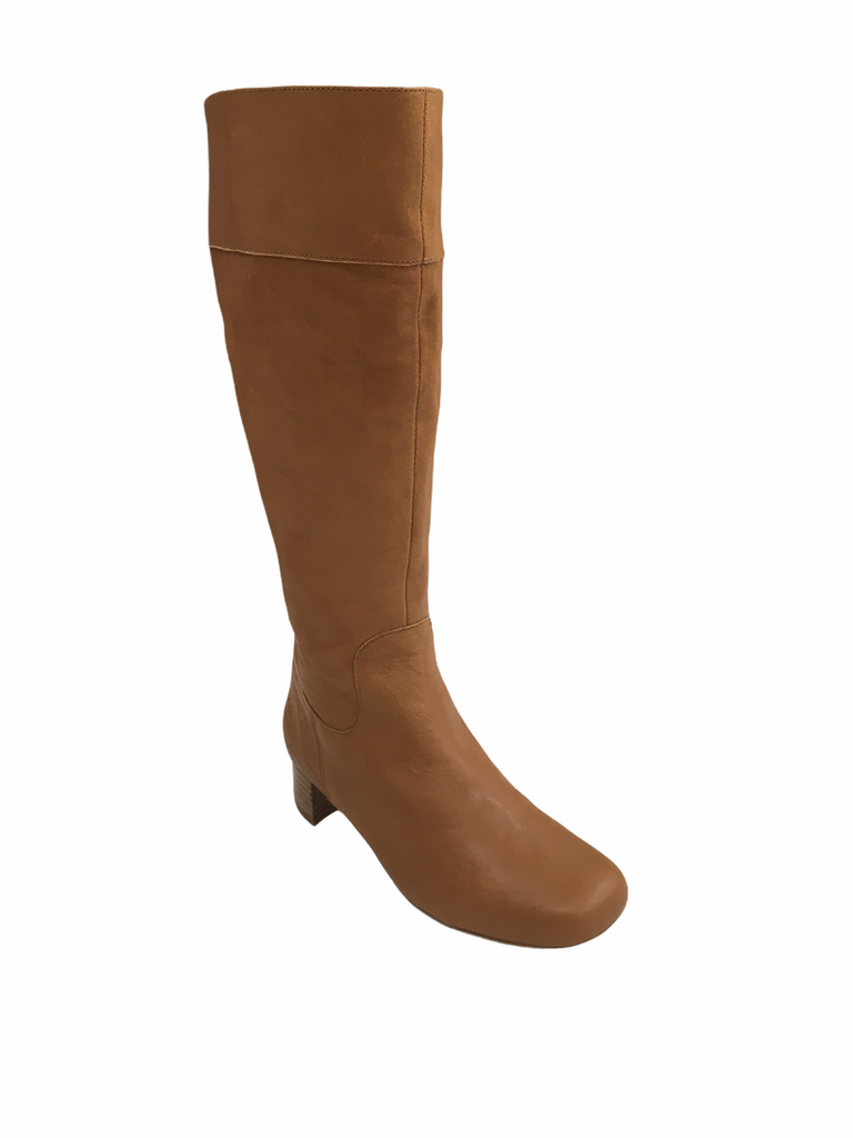 Florsheim Cuir Long Tan Leather Boot