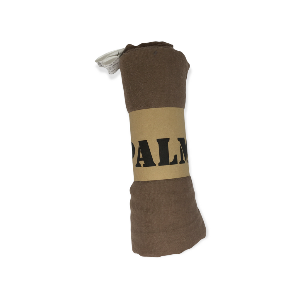 Palme Marron Clair Scarf