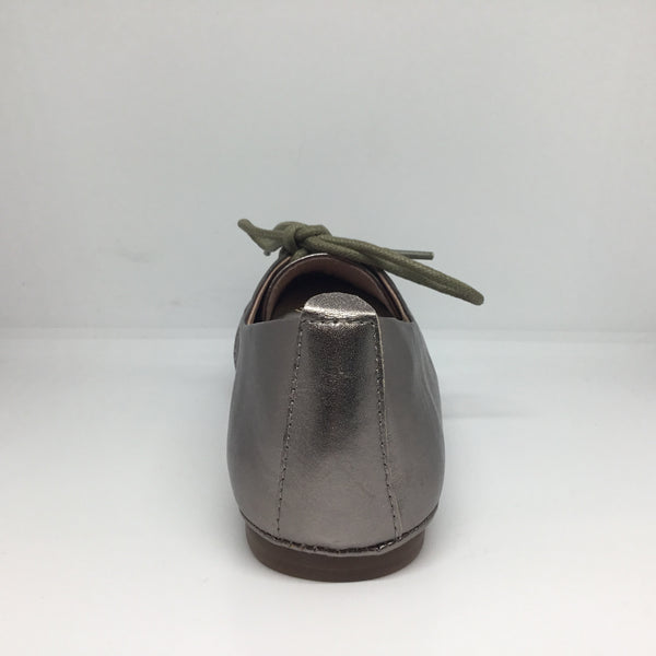 Miz Mooz Miley Bronze Leather Lace Up