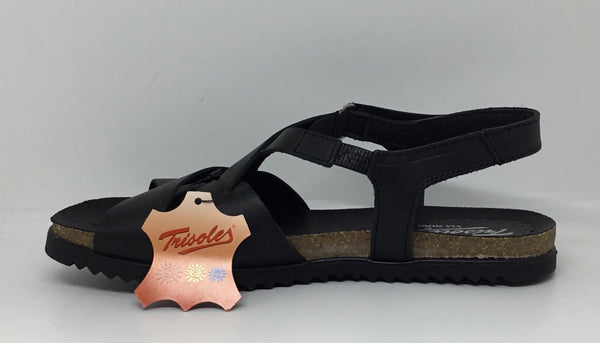 Trisoles Fargo 674 Black ~ Tan ~ Brown ~ Leather