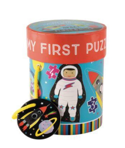 Puzzle Floss and Rock Space My First Puzzle 3Years +