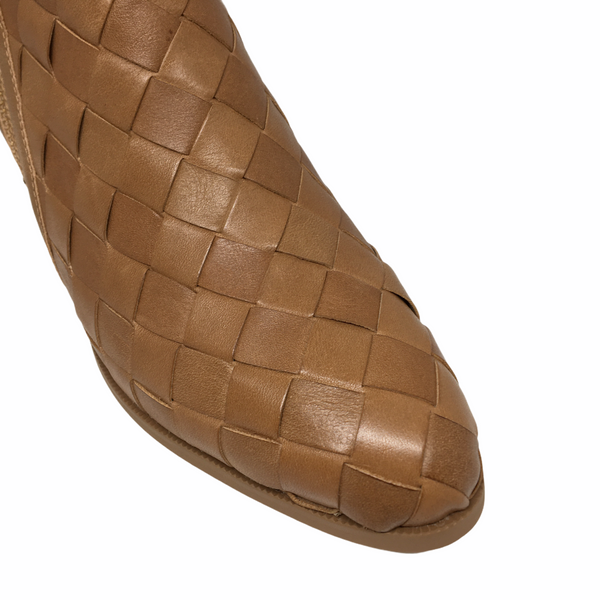 Django & Juliette Case Tan Leather Boot