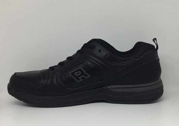 ROC Atlanta Black Leather School Shoe
