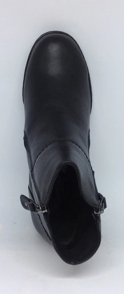 Kiarflex Klark Wedge ~ Black ~ Tan ~ Navy ~ Leather Boot