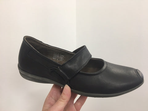 Boston Belle Taco Black Leather