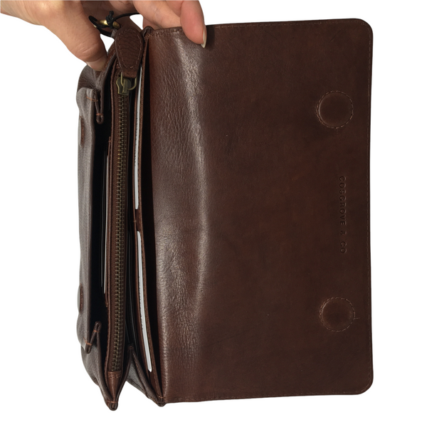 Cosgrove and Co Gillian Leather Clutch