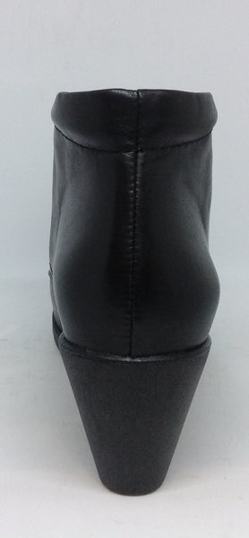 The Flexx Dango Black Leather Wedge