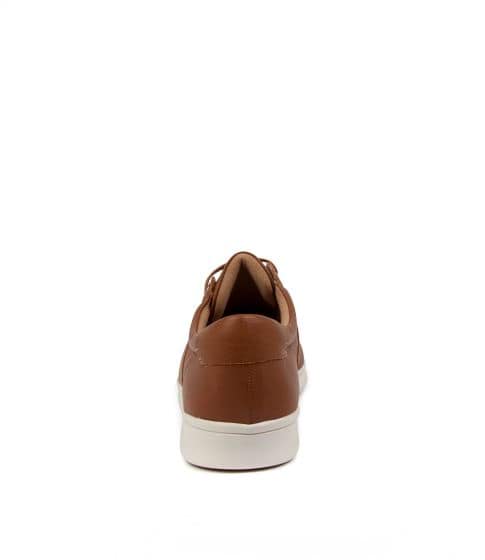 Ziera Delilah ~ Tan ~ XF-ZR Leather Sneaker
