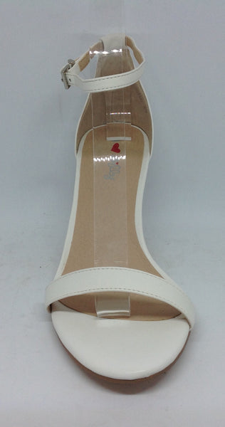 I Love Billy Connie White Smooth Heel