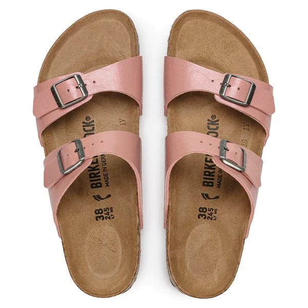 Birkenstock Sydney ~ Graceful Taupe ~ Pearl White ~ Old Rose
