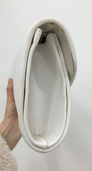 Gabee Black and White Clutch